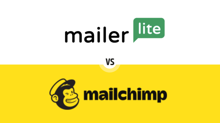 "MailerLite vs Mailchimp feature Image"